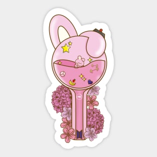 lightstick with cooky design Sticker